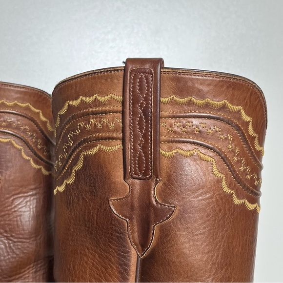 Lucchese Devin Ranch Hand Leather Boots 12 EUC - Picture 7 of 10